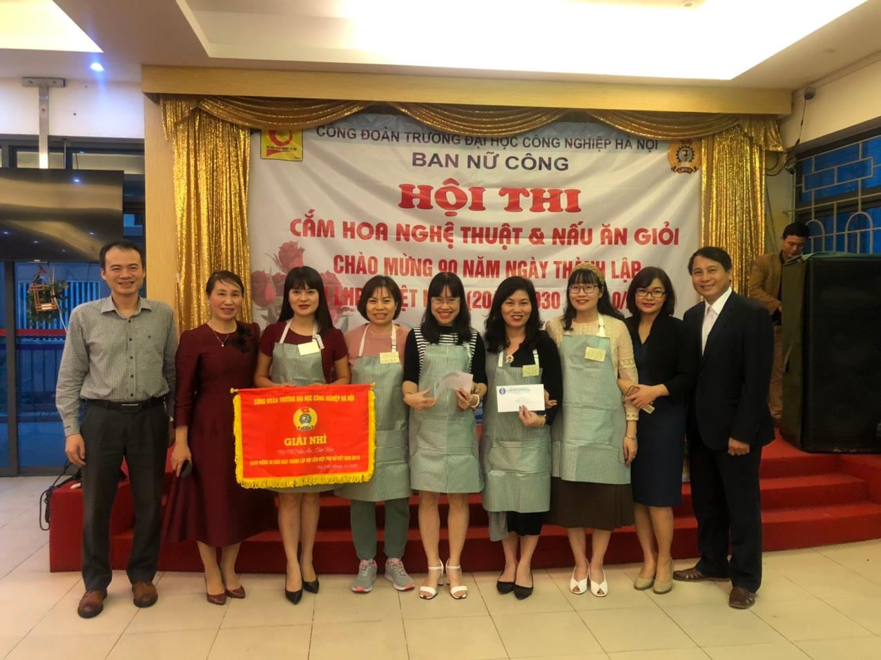 Hoạt động nữ công chào mừng kỷ niệm 90 năm ngày thành lập Hội liên hiệp Phụ nữ Việt Nam